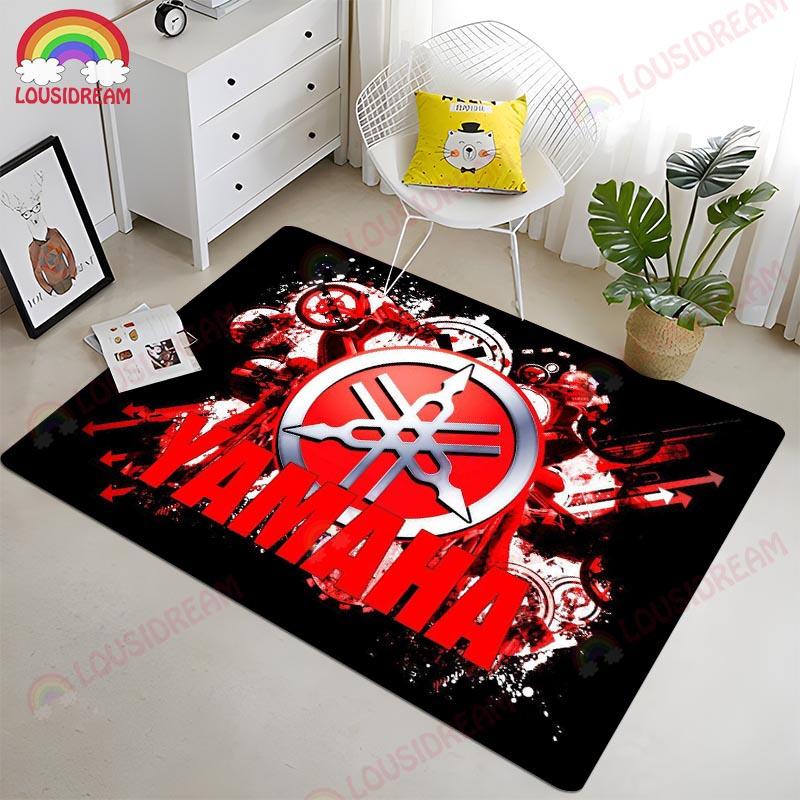 

YAMAHA Motorcycle Printed Carpet For Living Room Bedroom Gift Home Decoration