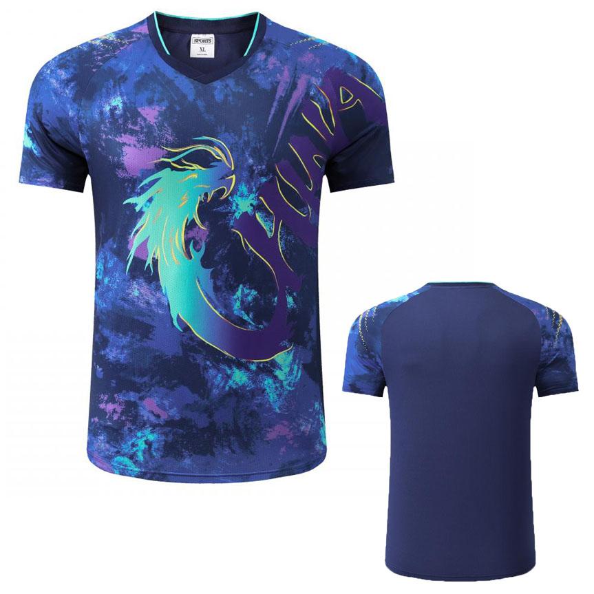 Magliette da Ping Pong Team Cina 2025 Personalizzate con Nome Gratuito Uomo Donna, Maglietta da Ping Pong per Bambini, Abbigliamento da Ping Pong, Magliette da Badminton