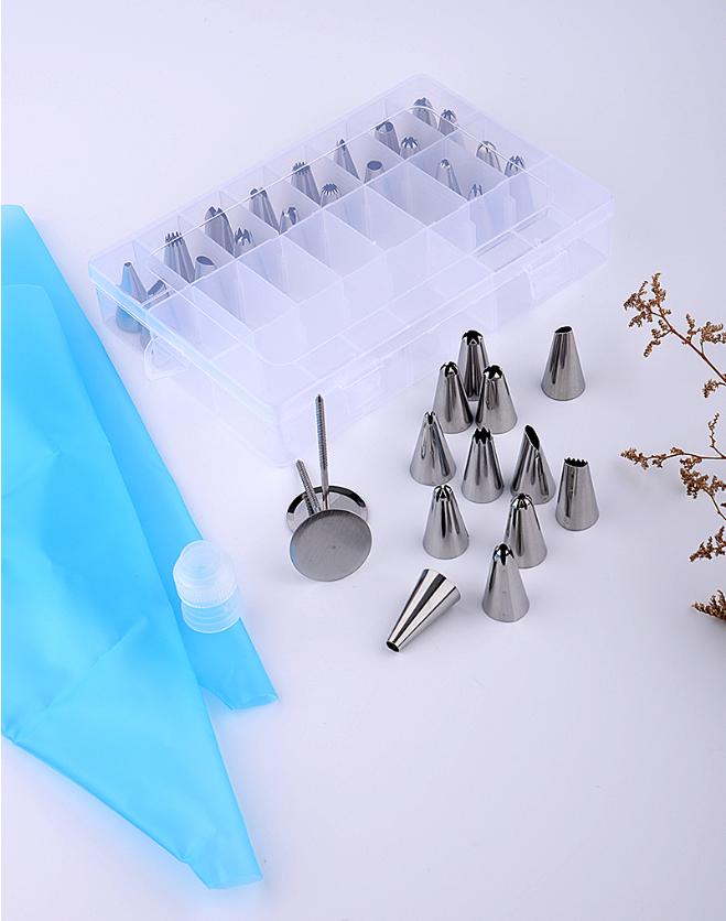 32 Head Piping Nozzle Set, Piping Bag Baking DIY Tool