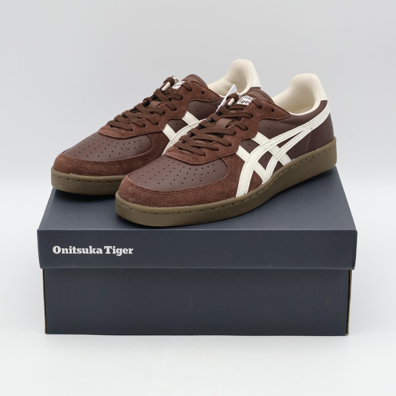 1183A353-200 Onitsuka Tiger GSM DARK BROWN CREAM (Men s) 10