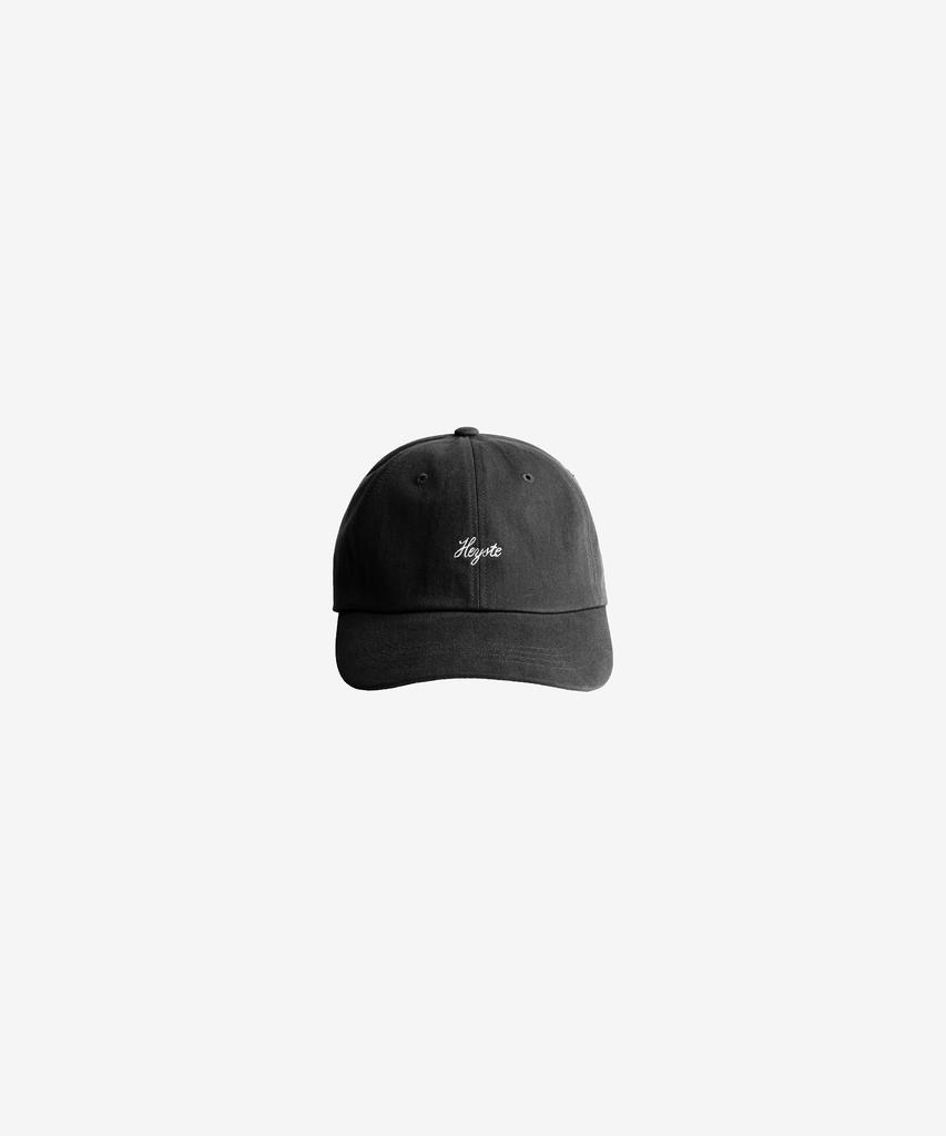 HEYSTE Small Logo Ball Cap Black