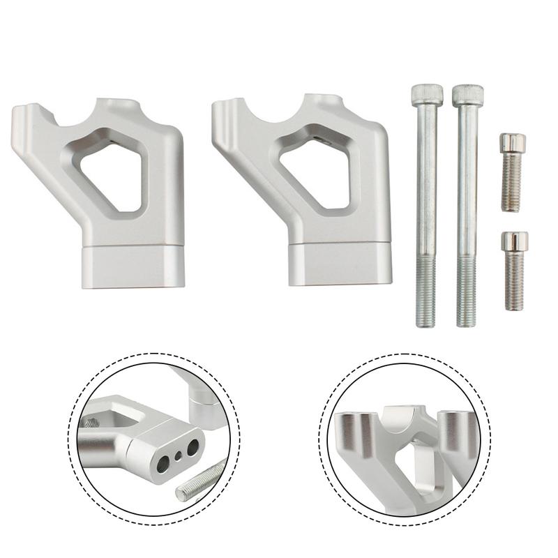 Long Rides Handlebar Risers Bike Handling Aluminum Alloy Construction Easy tallation Process For Triumph Tiger 850