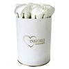 Flowerbox Inspuj - White Box with Soap Roses - No. 19 White