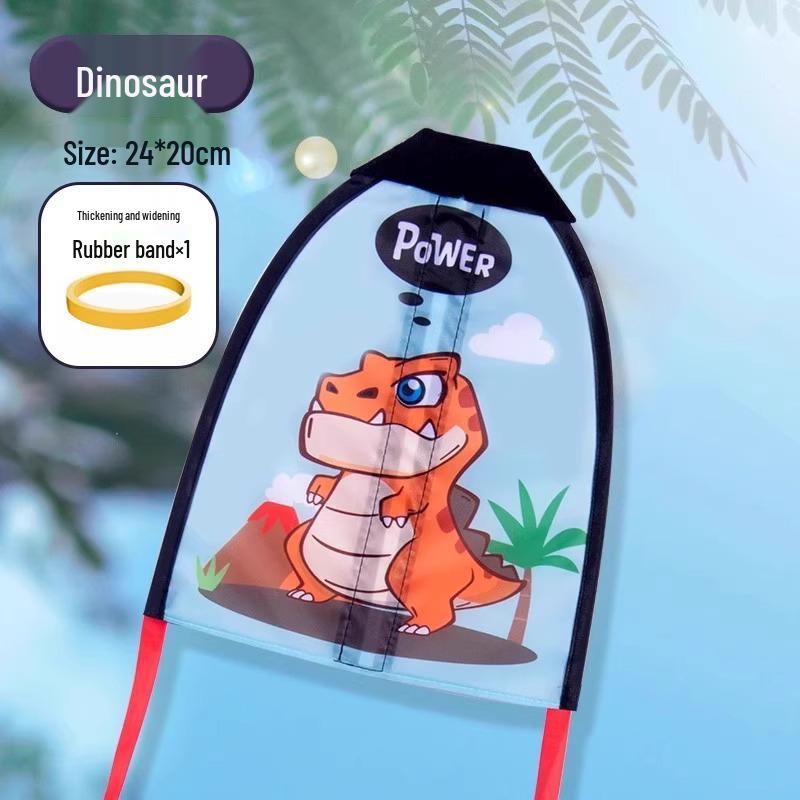 

Children s Handheld Elastic Dinosaur Kite - Portable, Easy Launch with Rubber Band