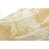 European and American Women's Summer Sexy Backless Halter V-Neck Lace Patchwork Dress