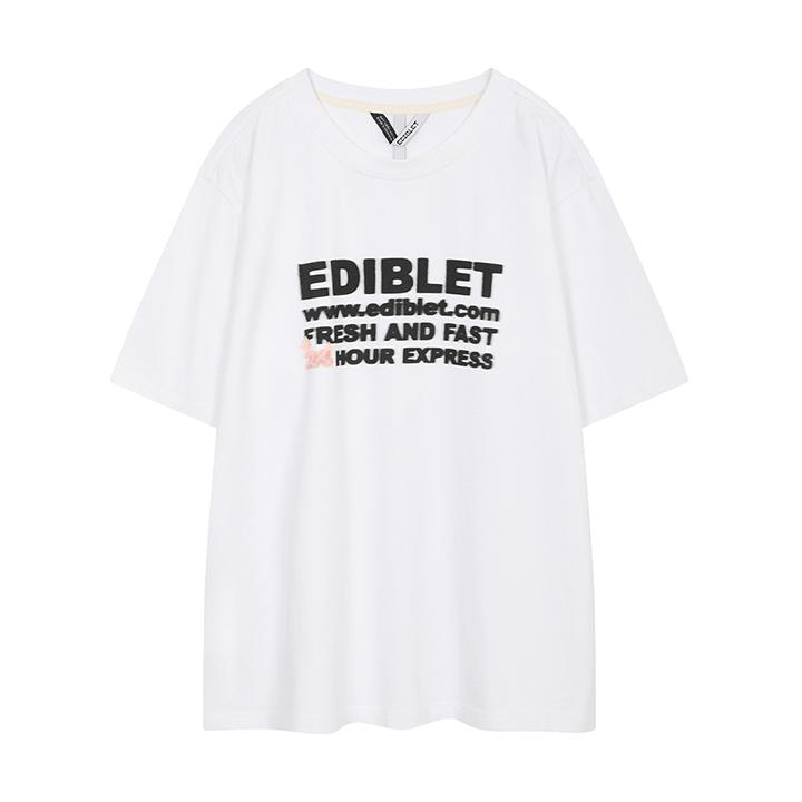 Edible Let Express Print Short Sleeve T-Shirt L