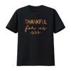 Thankful For Us Thanksgiving Matching Family Couples T Shirt Black Vintage Washed Unisex Casual Fashion Soft Stylish Slightly