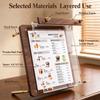 Acrylic Table Menu Stand A4/A5/A6 Table Sign Holder Modern Menu Display Rack  Milk Tea Shop