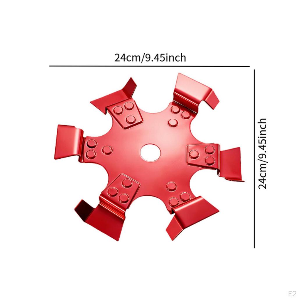 Trenching Wheel for Deep Plowing and Loosening Universal Weeder Plate Anti Replacement