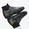 Men Soccer Shoes Women Football Boots Breathable Non-Slip Grass Training Sneakers Cleats Outdoor High Top Sport Footwear