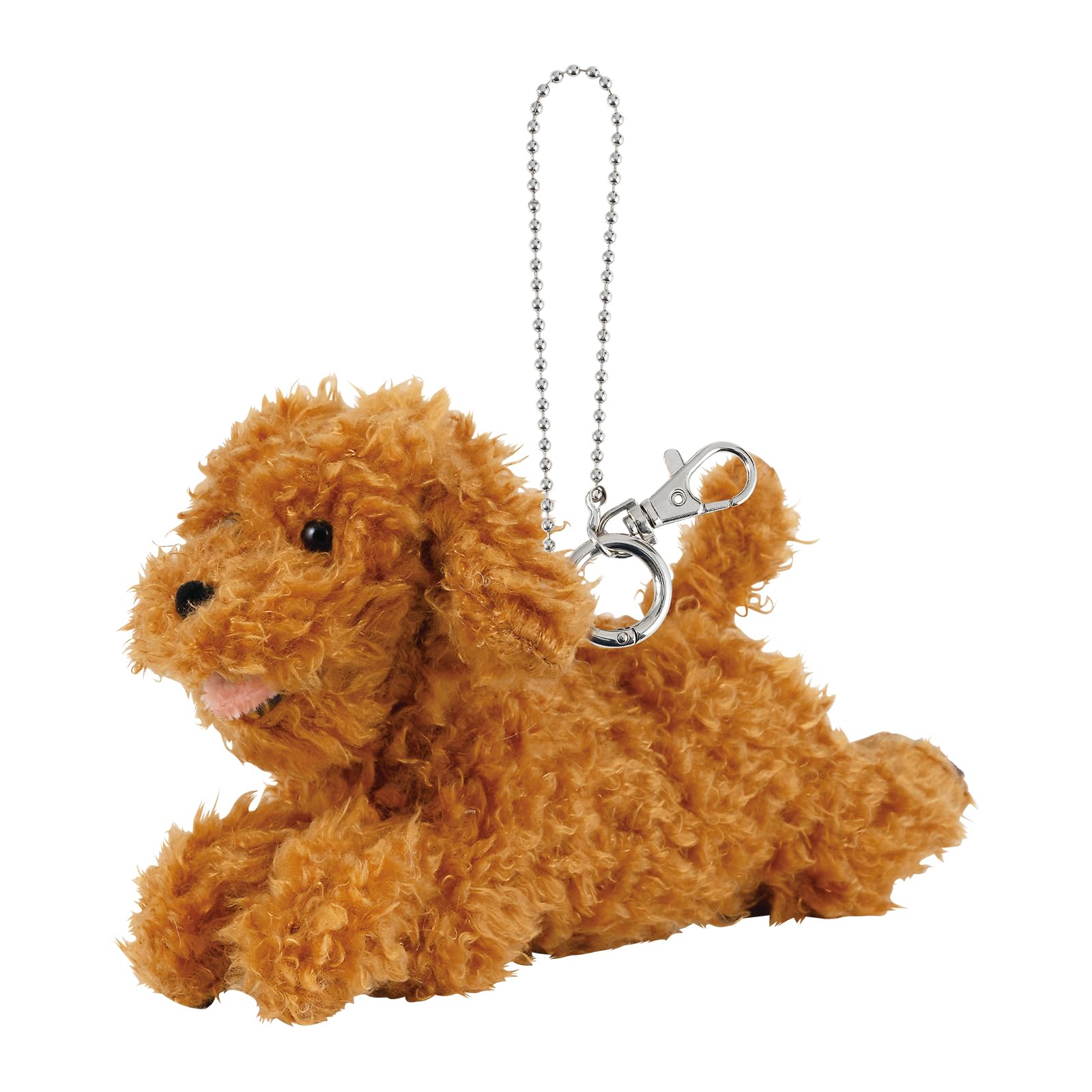 

Livheart Bag Flappy Toy Poodle Cute Charm, (Total Length Approx. 14.5cm), Keychain, Dog, 37251-32