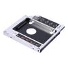 12.7mm Aluminum SATA HDD SSD Enclosure Hard Disk Drive Bay Caddy Optical DVD Adapter for Laptop