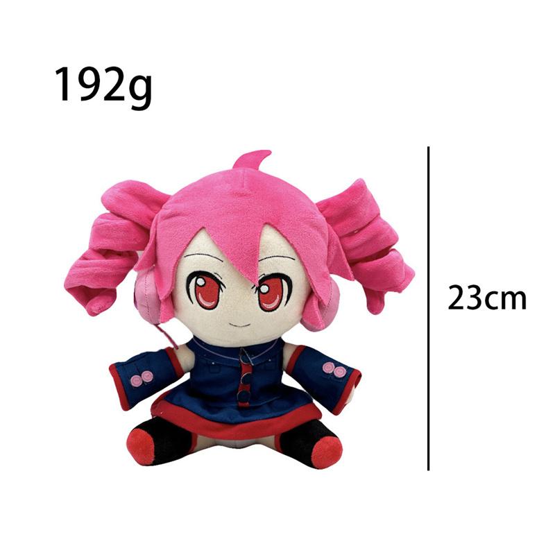 Peluche Kasane Teto Jouet Peluche Doux Chanteuse Virtuelle Japonaise Personnage Dessin Animé Anime Oreiller Décoration Anniversaire Cadeau de Noël