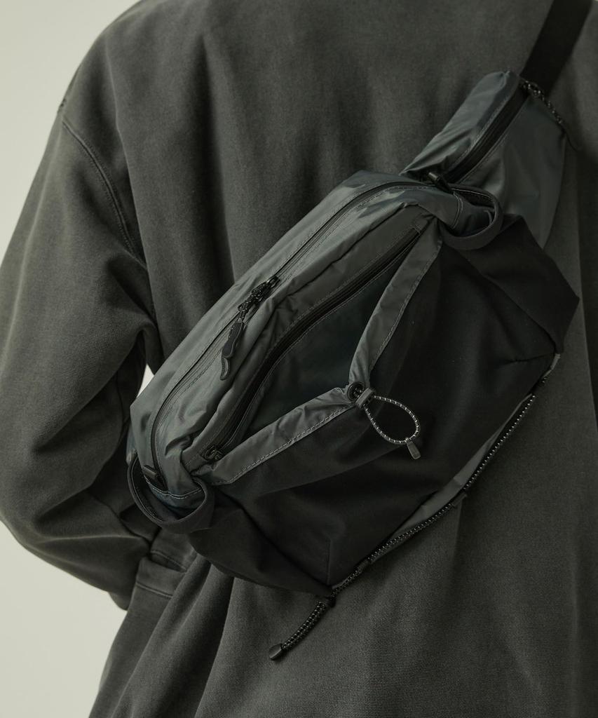 Snow Peak ALK Waist Bag AC-25AU011, Shoulder Bag, Crossbody Bag, Men's/Women's, Gray One