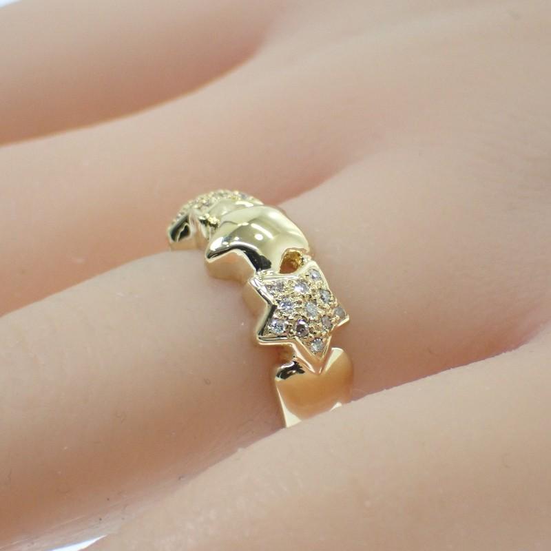 Keine Marke  #11(JP-Größe) Ring K18 Gelbgold Damen