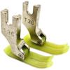 Industrial Sewing Machine Accessories Lockstitch Upper Zipper Pressing Line Small Presser Foot Right Narrow Left Wide Plastic Pr
