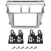 Fit 2006-12 Toyota Yaris Sedan 7-Inch Stereo Frame Radio Fascia Panel Bezel Trim
