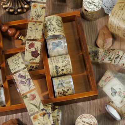 35cm Cycle Length Die-Cut Tape DIY Decorative Paper Tape New Scrapbook Tape Journal Decor