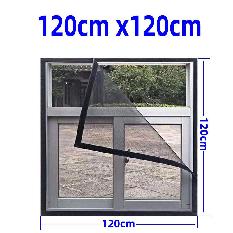 Inset Window Screen Mesh, Air Tulle Adjustable Summer Invisible Anti-Mosquito Net Fiberglass Removable Washable Customize Screen