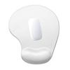 Ergonomic Mouse Pad with Wrist Support, Gel Mouse Pad with Non-Slip PU White
