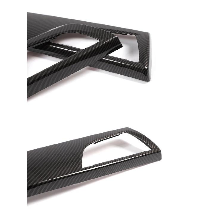 ABS Kohlefaser Auto Armaturenbrett Seite Luftauslass Panel Zierabdeckung Für BMW 1 2 Serie F20 F21 F22 F23 2012-2017 Innenzubehör
