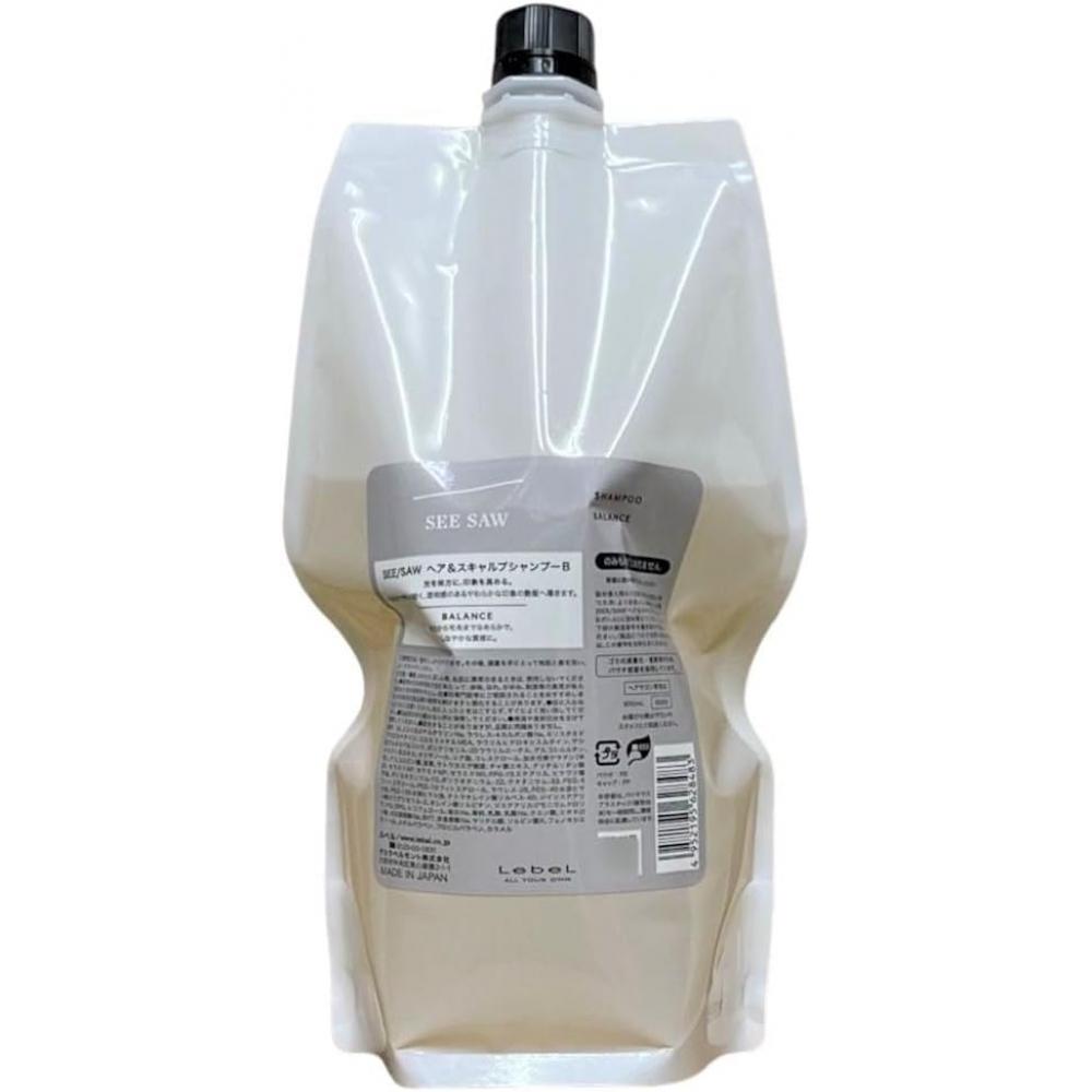 

LeBel See Saw Hair Scalp Shampoo B Balance 800ml Refill