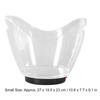 LED Ice Bucket Acrylic Wine Bucket Transparent Light Bucket for KTV Party