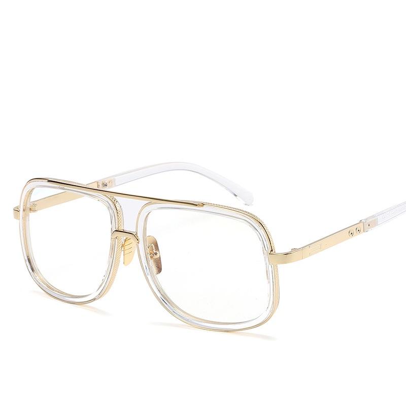 Vintage Retro Quadratische Sonnenbrille Für Damen Und Herren Mit Zeitlosem Design
