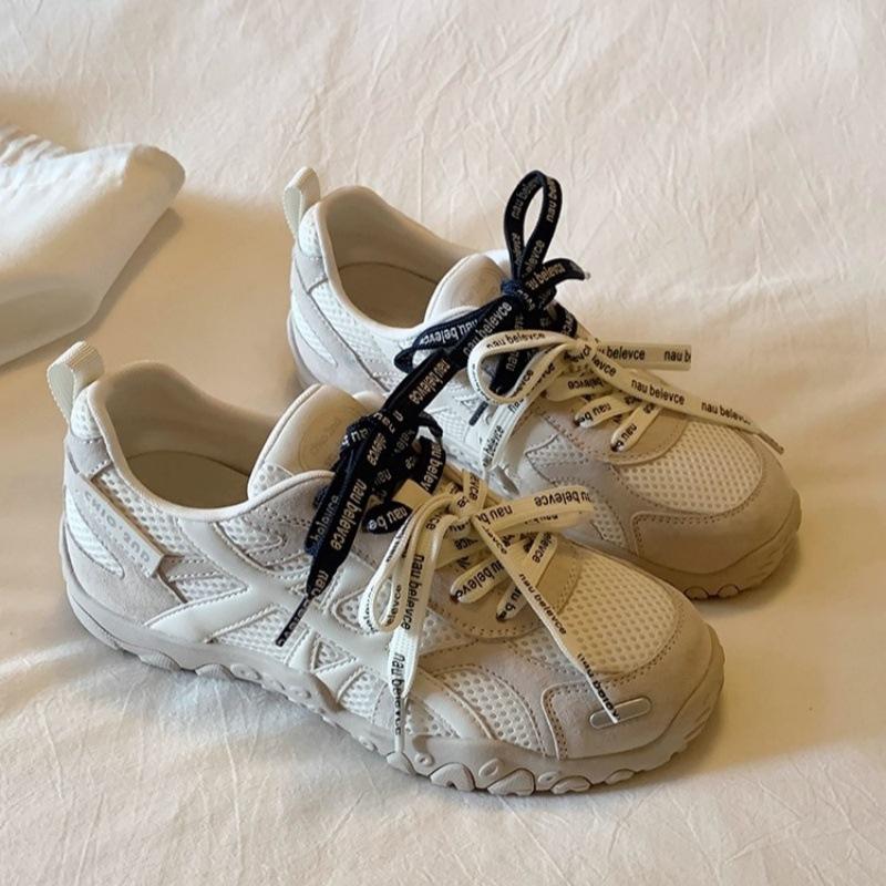 Inner height increase 2.5cm leather German training shoes women's 2025 autumn new shoes women's platform sports and leisure Forrest Gump shoes