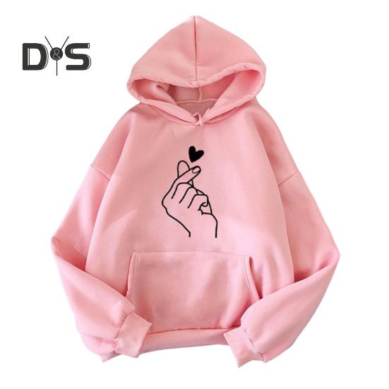 Unisex podzimní zimní mikina s kapucí elastický manžetový lem volná nášivka kapsa tlustý plyš volný jednobarevný potištěný top s kapucí