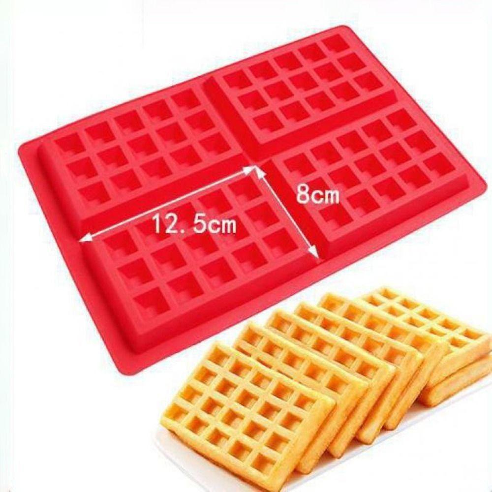 Food-Grade Silicone Baking Cake Molds Non-Stick Reusable Cookie Mold Heat-Resistant DIY Chocolate Mold Dessert Baking