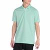 Mizuno Dry Aeroflow Collared Sustainable Golf Mint Green Men's Short-Sleeve Shirt, Moisture-Wicking, Quick-Drying, Shirt, (E2MAA017)