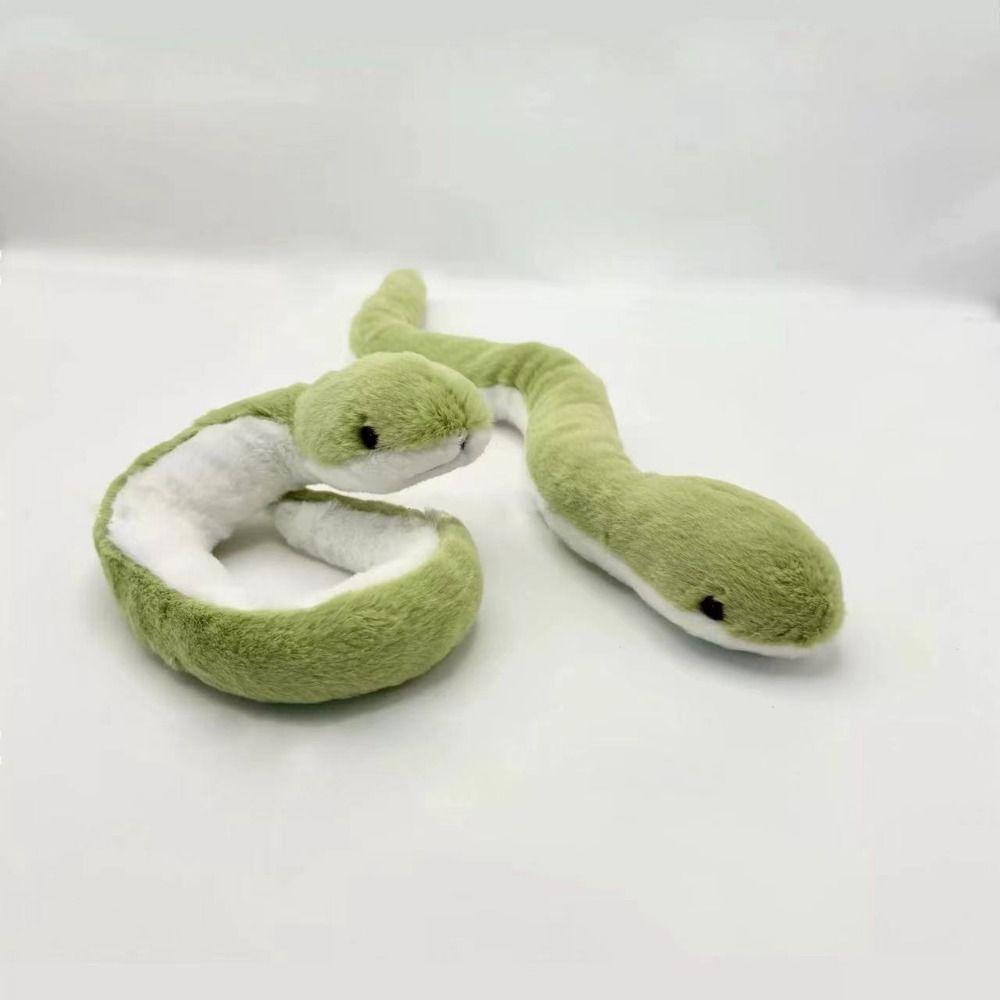 Plush Snake Stuffed Plush Doll Little Snake Green Snake Animal Doll Children Gift