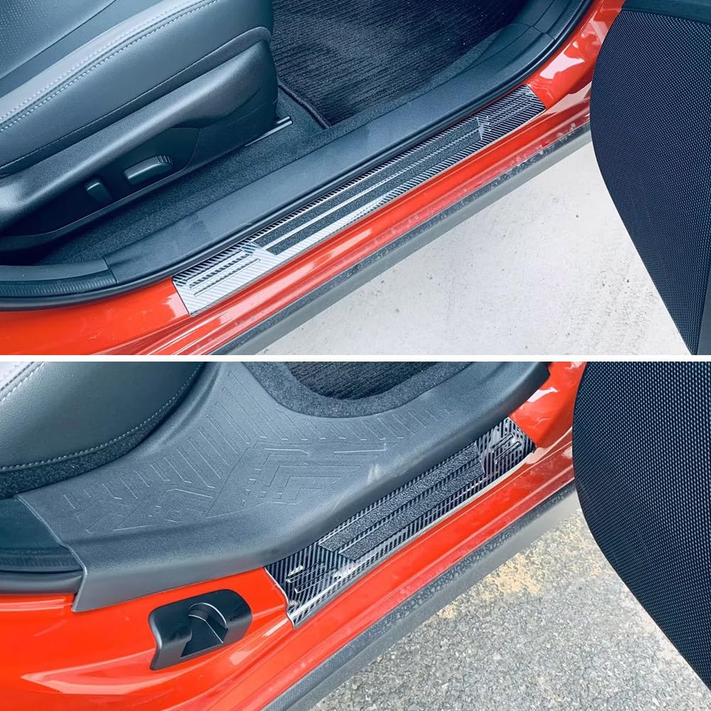 RUIQ Subaru New Crosstrek Impreza GU Series Exclusive Exterior Stainless Steel Step Garnish Side Step Garnish Exterior Designed Exclusively for Subaru