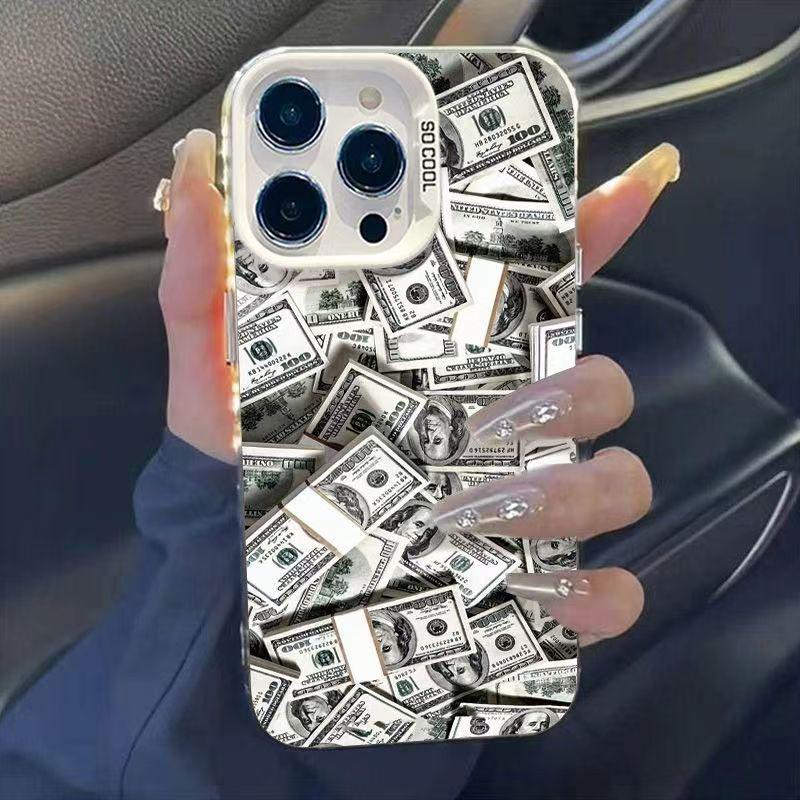 Cross Simple Cash Compatible Apple Phone Case for 16/15pro/14/14pro/15promax/13/12 - Stylish & High-End