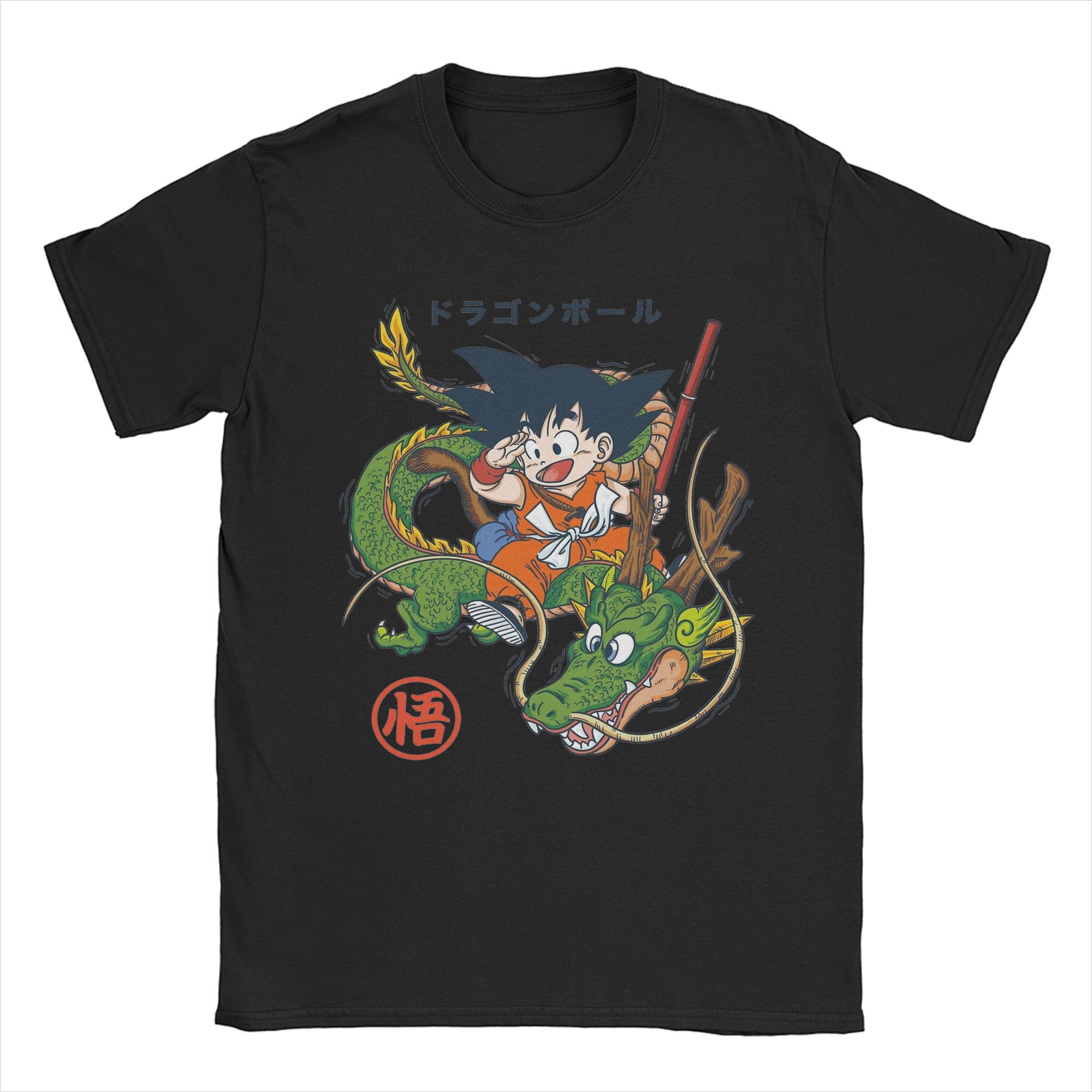 

Dragon Ball Men Women Goku Shenron T Shirts DBZ Clothing Novelty Short Sleeve Crew Neck Tee Shirt Gift Idea T-Shirts XS