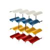 Multi-Layer Wave Cup Holder Colorful Mug Storage Rack Desktop Cup Organizer Kitchen Coffee Tea Glass Tabletop Drinkware Shelf