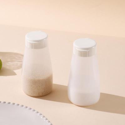 Bottiglia di Plastica per Spezie da Cucina Bottiglia per Condimenti Barbecue con Coperchio Sale Pepe Shaker Pepe Shaker Antipolvere Mini Barattolo per Condimenti