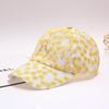 Versatile Lace Sequin Embroidered Baseball Cap with Hollow Duckbill for Street Fashion