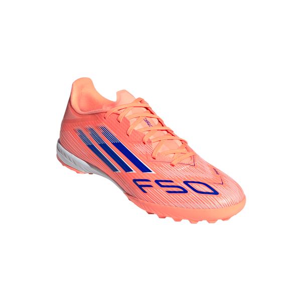 JH7723 adidas F50 League Turf Cleats Beam Orange Lucid Blue Cloud White (Men s) 10
