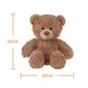Apricot Lamb Brown Flower Bear Plush Toy for Soft and Fluffy Brown Flower Bear for Girls and 20cm Kids, Cute, Boys,