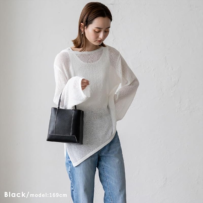 [VITAFELICE] Vita Felice One Handle 2way Cube Bag Ladies Inb-10151p (black)