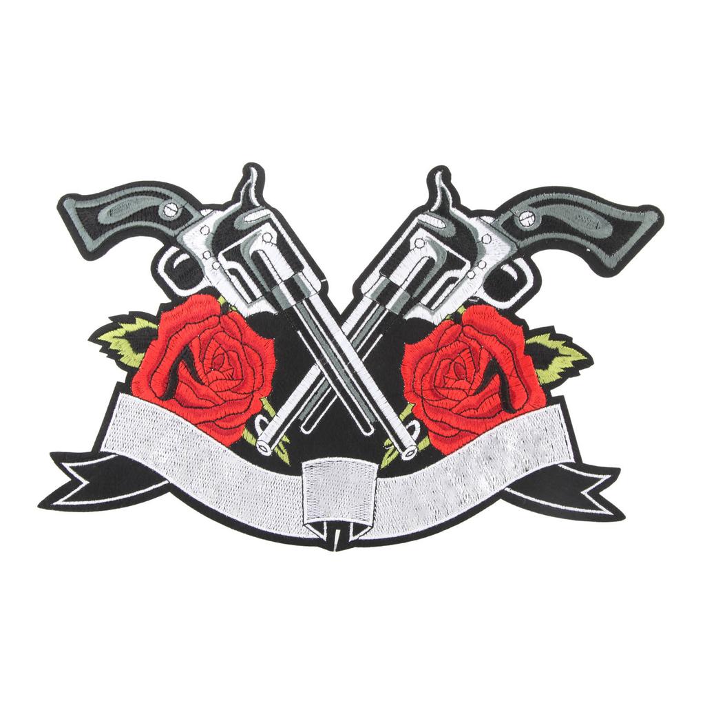 30cm Big Patches Embroidered Patch Appliques for DIY T‑Shirt Jeans Backpack