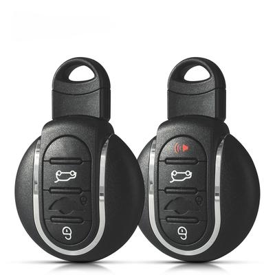 Funda para Llave de Coche de 3/4 Botones Soporte Carcasa Cubierta para Llaveros Remotos Inteligentes para BMW Mini Cooper F54 F55 F56 F57 F60 2015 2016 2017 2018