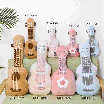 Innovative Simulation Guitar Pipa Soothing Pillow Cushion Plush Toy Sleeping Long Pillow Birthday Gift