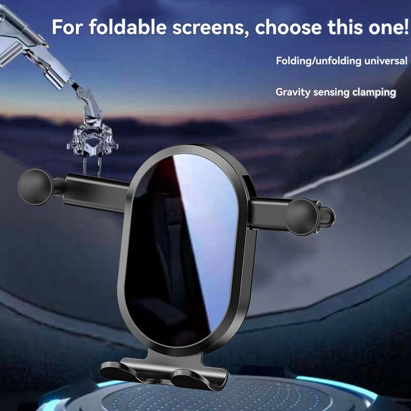 Universal Car Phone Holder for Samsung Galaxy Z Fold/Flip Adjustable Air Vent Mount Stand, for Z Fold 7 6 5 & Flip 7 6 5