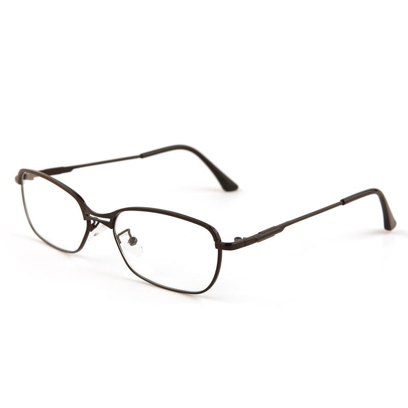 Fashion retro gold wire thin edge small frame reading glasses men in the elderly high definition anti-blue light reading glasses