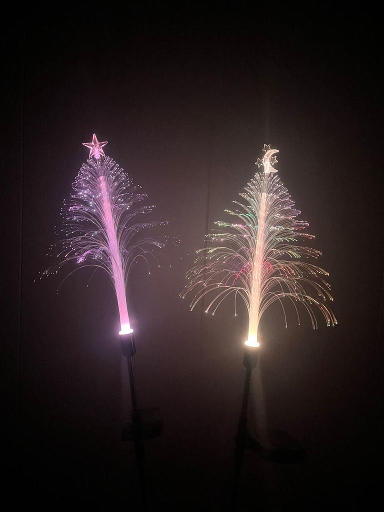 Waterproof Solar Jellyfish Reed Lawn Lamp - Outdoor Luminous Decoration