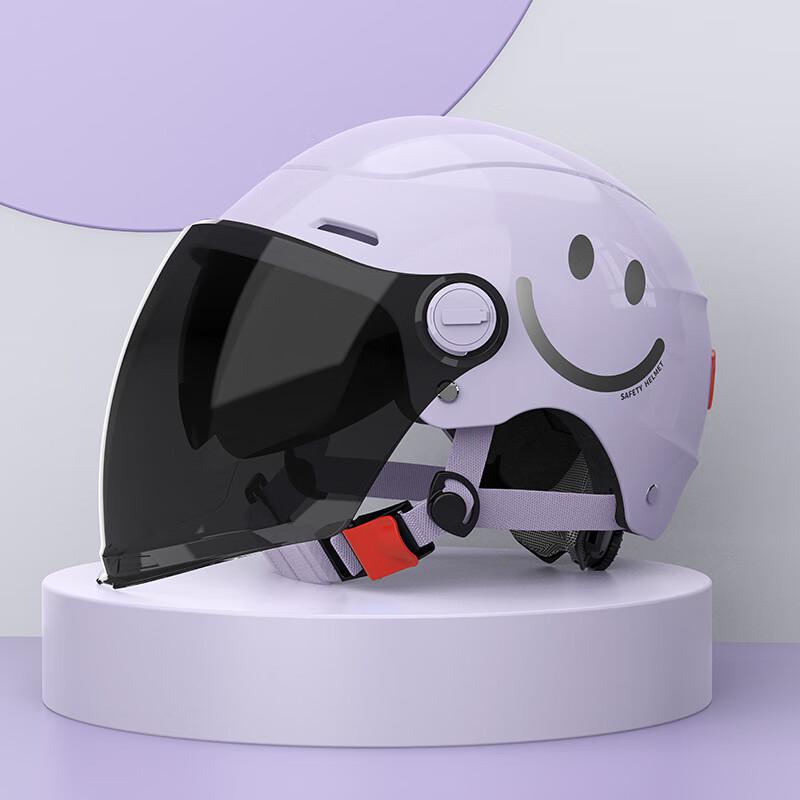 Miling Motorcycle Helmet with Dual Visor & Taillight Standard