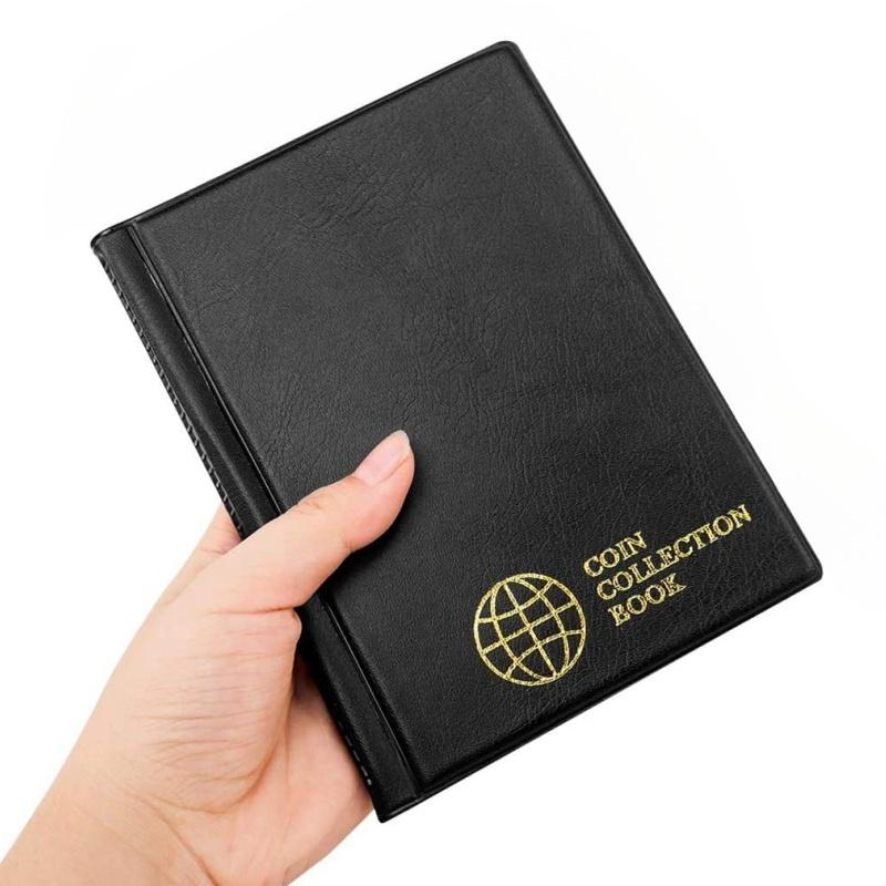 Coin Album Holders Home Decoration 120 Pockets Money Organizer Gifts Collection Book Stamp Photo Album Album For Coins